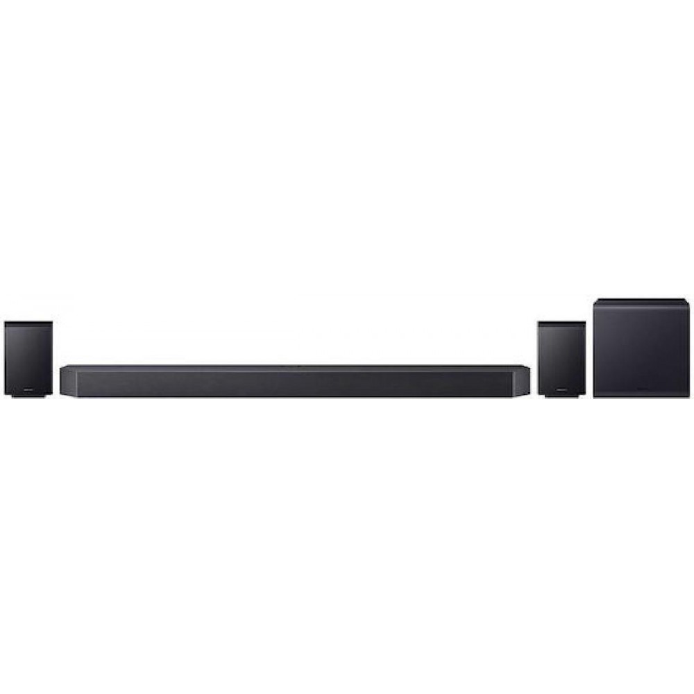 Samsung Soundbar Q990H 11.1.4ch Wireless Dolby Atmos Rear Speakers Q-Symphony SpaceFit Sound Pro (HW-Q990H) (SAMHW-Q990H-EN) Samsung Soundbar Q990H 11.1.4ch Wireless Dolby Atmos Rear Speakers Q-Symphony SpaceFit Sound Pro (HW-Q990H) (SAMHW-Q990H-EN)