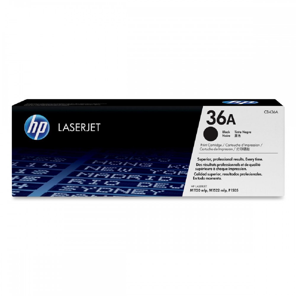 HP LaserJet P1505 Black Toner (CB436A) (HPCB436A) HP LaserJet P1505 Black Toner (CB436A) (HPCB436A)