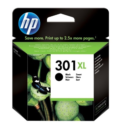HP Μελάνι Inkjet No.301XL Black (CH563EE) (HPCH563EE)