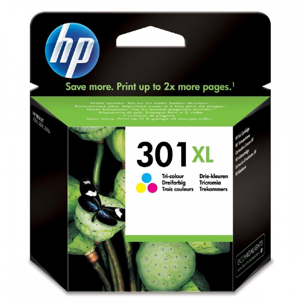 HP Μελάνι Inkjet No.301XL Colour (CH564EE) (HPCH564EE)