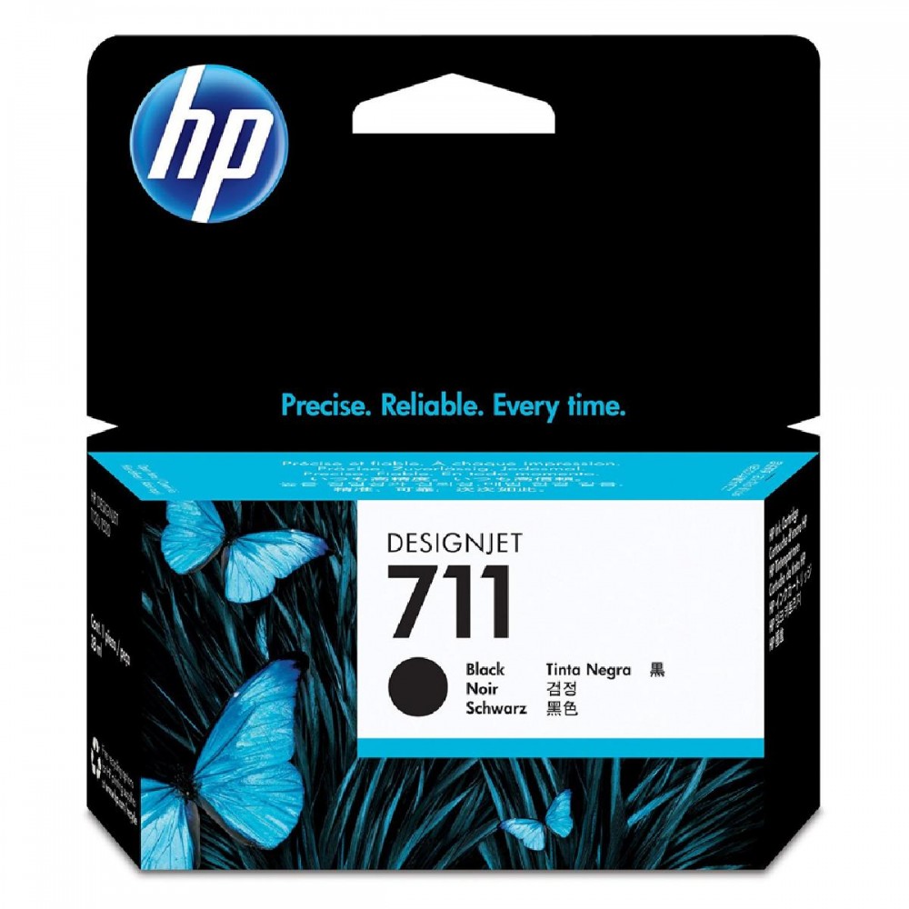 HP Μελάνι Inkjet No.711 Black (CZ129A) (HPCZ129A)