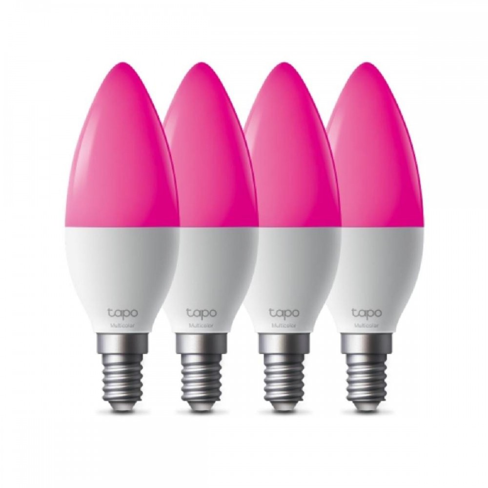 Tp-Link Smart Wi-Fi Candle Light Bulb, Multicolor TAPO L430C(4-PACK) (TPTAPOL430C(4-PACK) Tp-Link Smart Wi-Fi Candle Light Bulb, Multicolor TAPO L430C(4-PACK) (TPTAPOL430C(4-PACK)