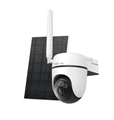 TP-Link Solar-Powered Pan/Tilt 4G LTE Security Camera Kit (TAPO C615G KIT) (TPC615GKIT) TP-Link Solar-Powered Pan/Tilt 4G LTE Security Camera Kit (TAPO C615G KIT) (TPC615GKIT)