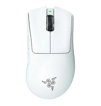 Razer Deathadder V3 Pro White 64g Wireless Gaming Mouse Ergonomic 90 Hours Battery 30k DPI (RZ01-04630200-R3G1) (RAZRZ01-04630200-R3G1)