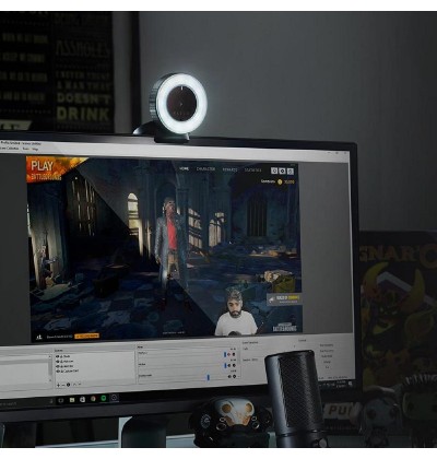 Razer Kiyo Webcam (RZ19-02320100-R3M1) (RAZRZ19-02320100-R3M1)