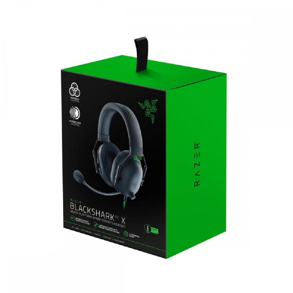 Razer BlackShark V2 X Over Ear Gaming Headset Black (RZ04-03240100-R3M1) (RAZRZ04-03240100-R3M1) Razer BlackShark V2 X Over Ear Gaming Headset Black (RZ04-03240100-R3M1) (RAZRZ04-03240100-R3M1)