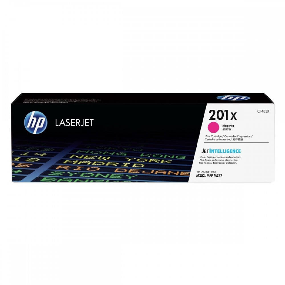 HP Color LaserJet PRO M252/MFP M277 HC Magenta Toner (CF403X) (HPCF403X) HP Color LaserJet PRO M252/MFP M277 HC Magenta Toner (CF403X) (HPCF403X)