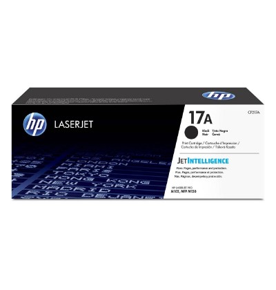 HP 17A LaserJet Black Toner (1.6k) (CF217A) (HPCF217A)