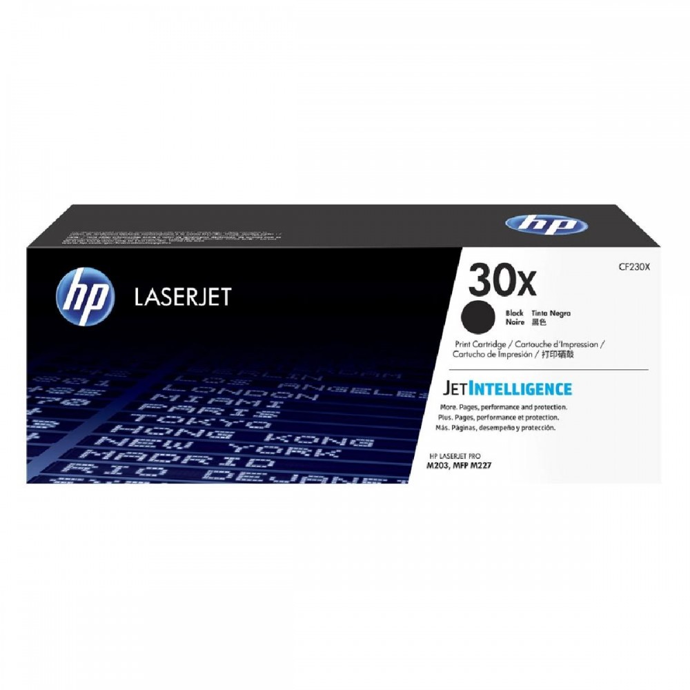 HP 30X LaserJet Black Toner HC (3.5k) (CF230X) (HPCF230X) HP 30X LaserJet Black Toner HC (3.5k) (CF230X) (HPCF230X)