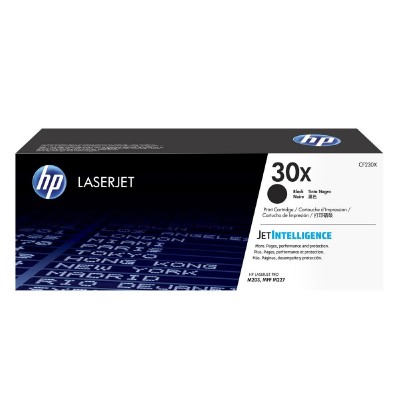 HP 30X LaserJet Black Toner HC (3.5k) (CF230X) (HPCF230X) HP 30X LaserJet Black Toner HC (3.5k) (CF230X) (HPCF230X)