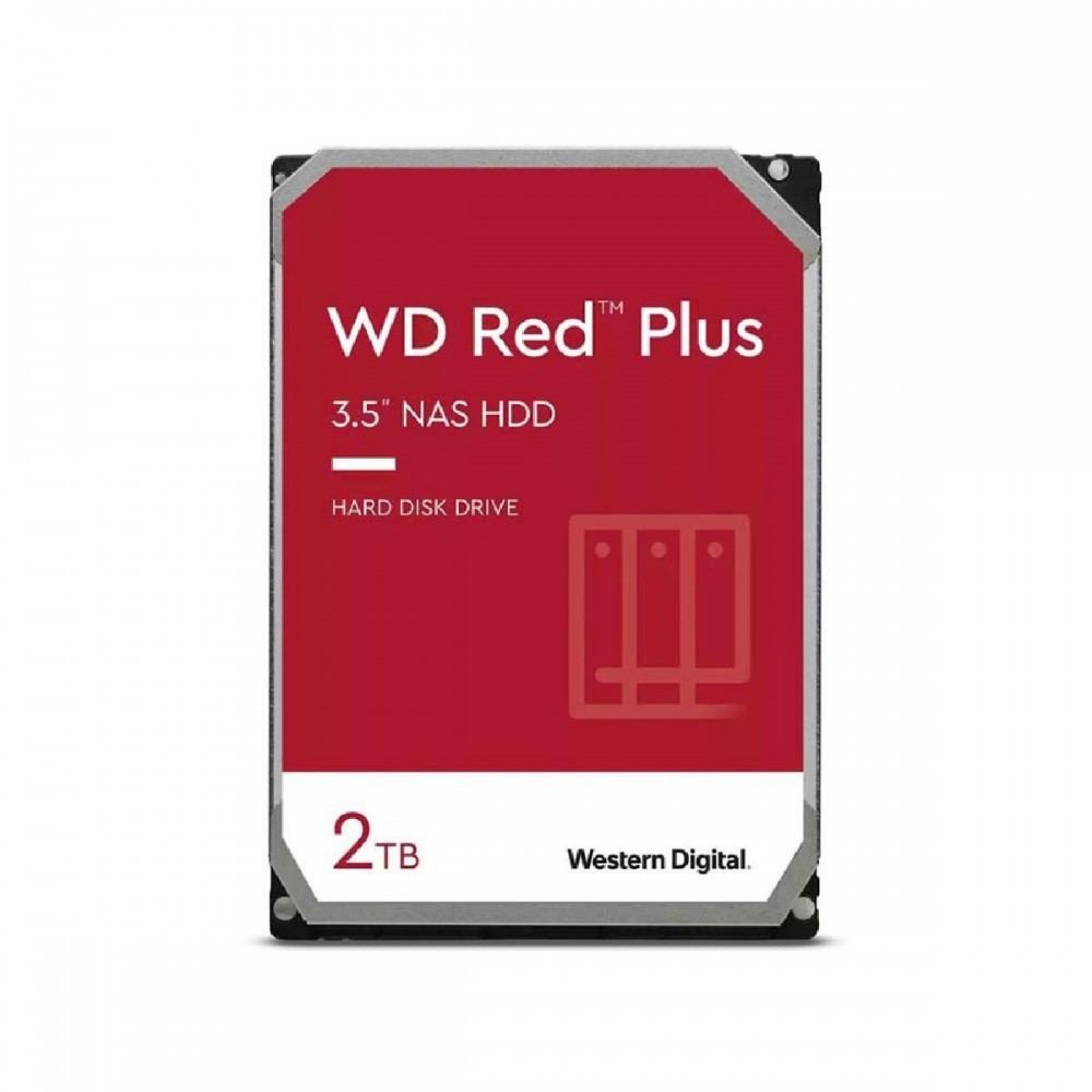Western Digital Red Plus NAS Hard Drive 2TB 3.5 Western Digital Red Plus NAS Hard Drive 2TB 3.5