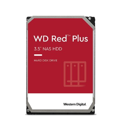 Western Digital Red Plus NAS Hard Drive 4TB 3.5