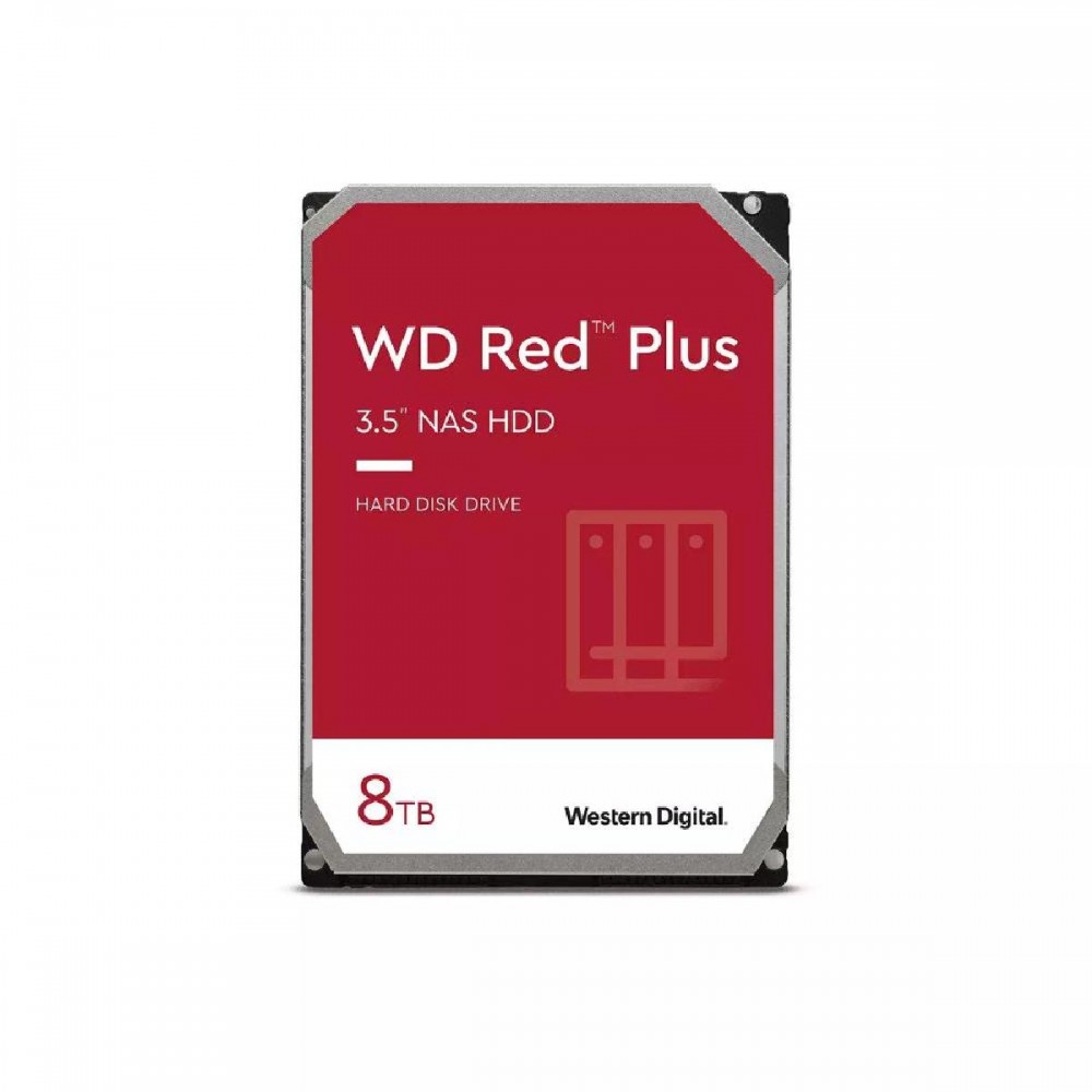 Western Digital Red Plus Internal NAS HDD 8TB 3.5 Western Digital Red Plus Internal NAS HDD 8TB 3.5