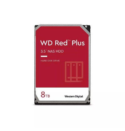 Western Digital Red Plus Internal NAS HDD 8TB 3.5