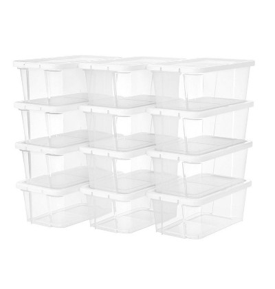 Σετ Αποθηκευτικά Κουτιά 12 τμχ Songmics (LSP12WT) (SNGLSP12WT)