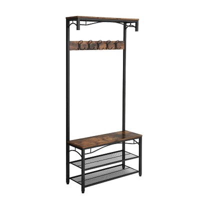 Μεταλλικό Έπιπλο Εισόδου με 3 Ράφια και 5 Διπλές Κρεμάστρες 80 x 178.5 x 32 cm Vasagle (HSR45BX) (VASHSR45BX) Μεταλλικό Έπιπλο Εισόδου με 3 Ράφια και 5 Διπλές Κρεμάστρες 80 x 178.5 x 32 cm Vasagle (HSR45BX) (VASHSR45BX)