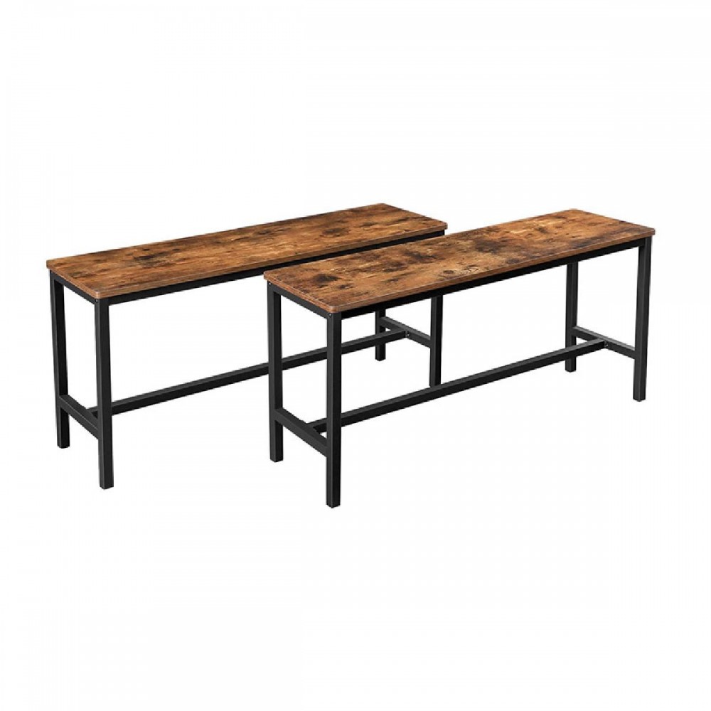 Σετ Μεταλλικοί Πάγκοι Τραπεζαρίας 108 x 32.5 x 50 cm 2 τμχ Vasagle (KTB33X) (VASKTB33X) Σετ Μεταλλικοί Πάγκοι Τραπεζαρίας 108 x 32.5 x 50 cm 2 τμχ Vasagle (KTB33X) (VASKTB33X)