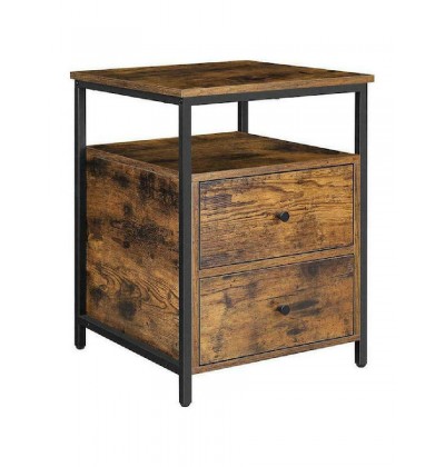 Vasagle Τραπεζάκι Rustic Brown 45 x 45 x 60 cm (LET067B01) (VASLET067B01) Vasagle Τραπεζάκι Rustic Brown 45 x 45 x 60 cm (LET067B01) (VASLET067B01)