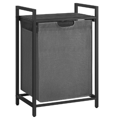 Vasagle Καλάθι Απλύτων Μεταλλικό 50x33x72cm Γκρι (BLH101G01) (VASBLH101G01) Vasagle Καλάθι Απλύτων Μεταλλικό 50x33x72cm Γκρι (BLH101G01) (VASBLH101G01)