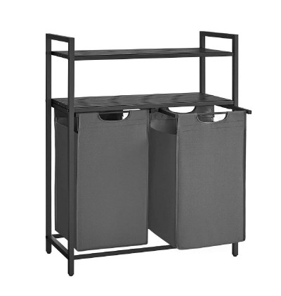 Vasagle Καλάθι Απλύτων Μεταλλικό 73x33x92cm Γκρι (BLH211G01) (VASBLH211G01) Vasagle Καλάθι Απλύτων Μεταλλικό 73x33x92cm Γκρι (BLH211G01) (VASBLH211G01)