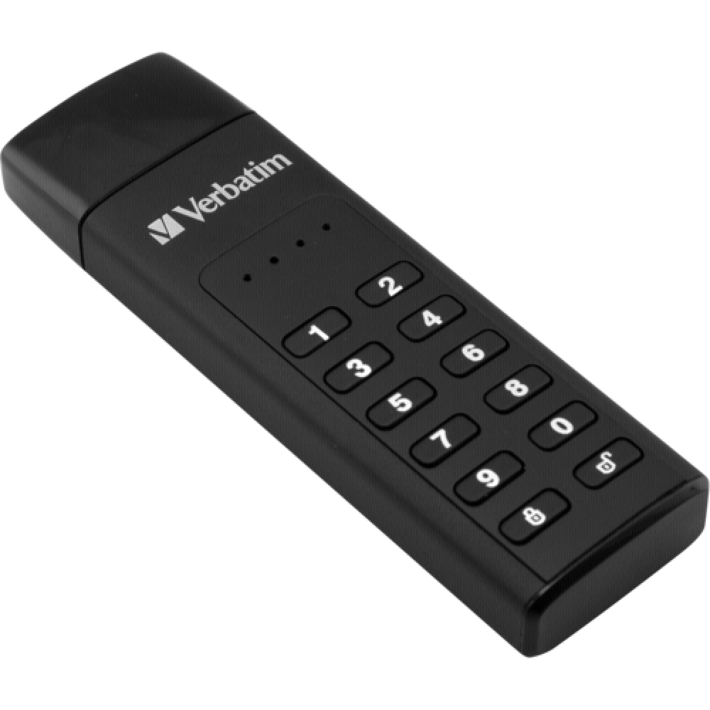Verbatim Keypad Secure 128GB USB 3.2 Gen 1, Black (49429)