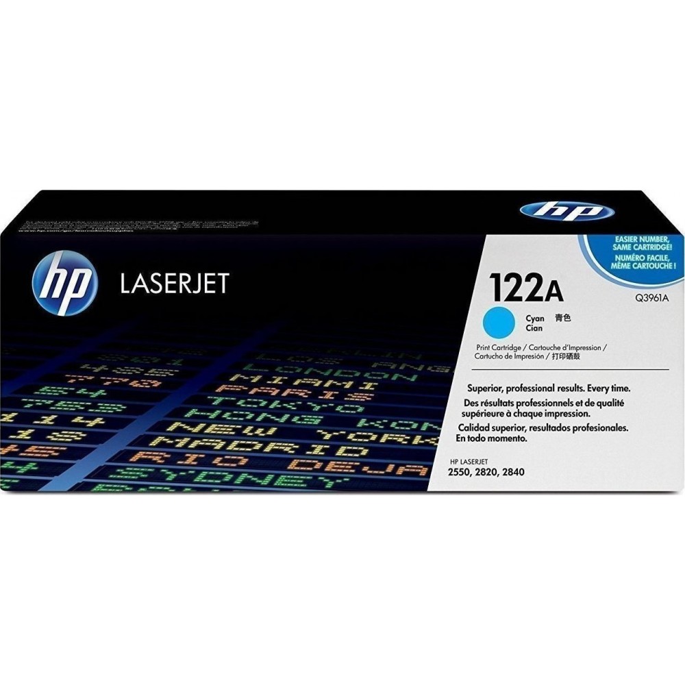 HP 122A Cyan Toner (Q3961A) HP 122A Cyan Toner (Q3961A)