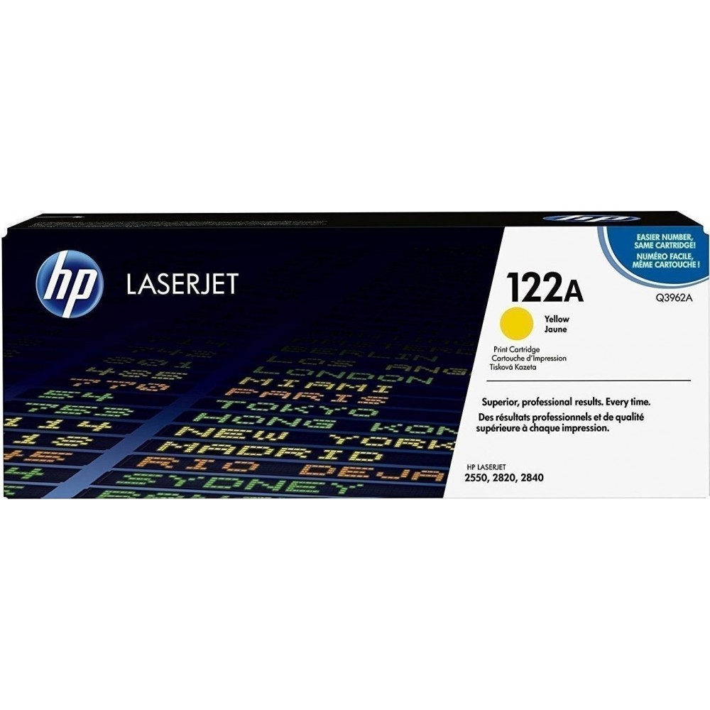 HP 122A Yellow Toner (Q3962A)