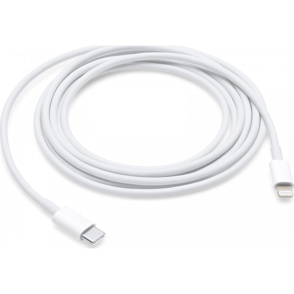 Apple Regular USB 2.0 Cable USB-C male - Lightning Λευκό 2m