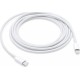 Apple Regular USB 2.0 Cable USB-C male - Lightning Λευκό 2m