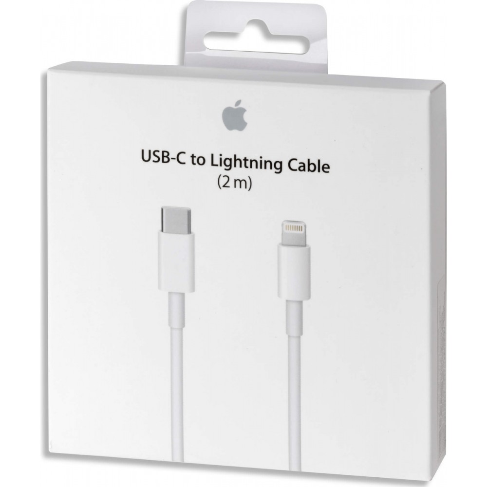 Apple Regular USB 2.0 Cable USB-C male - Lightning Λευκό 2m