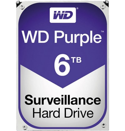 Western Digital Purple 6TB HDD Σκληρός Δίσκος 3.5