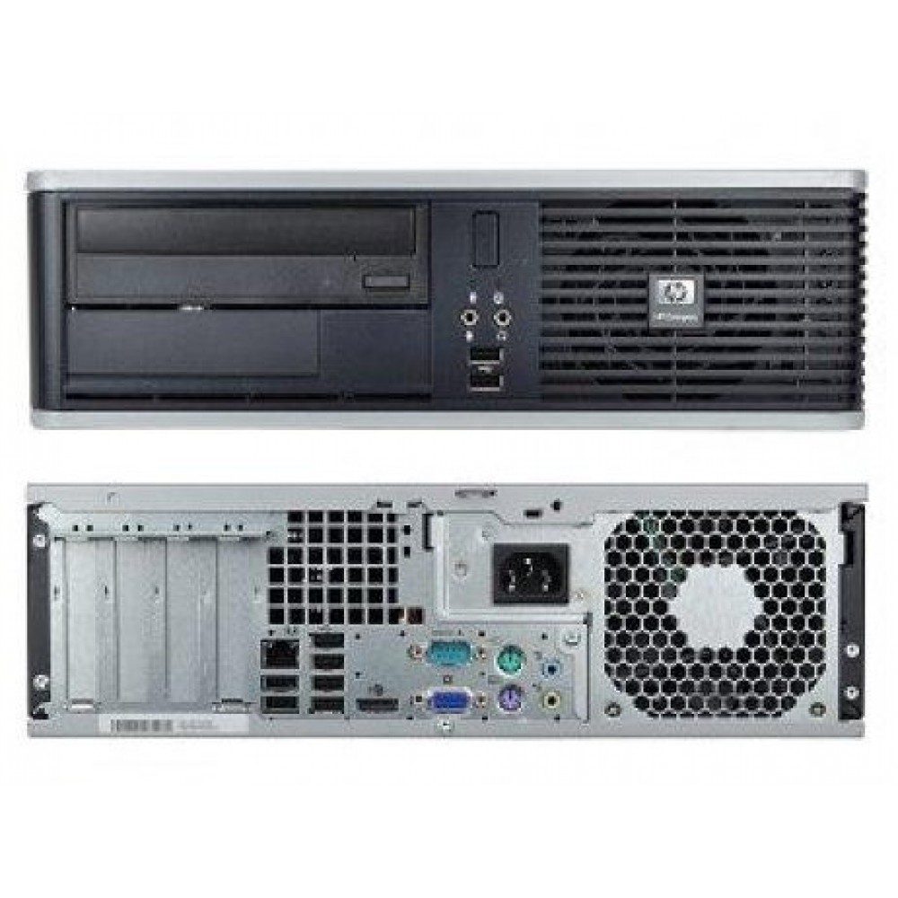 HP DC7800 SFF C2D-E6550/4GB/160GB(2x80GB)/DVDGradeA Refurbished PC