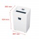 HSM Καταστροφέας Εγγράφων Cross cut 9 - 11 Φύλλων με Κάδο 35 l Pure 420 document shredder - 1,9 x 15 mm HSM Καταστροφέας Εγγράφων Cross cut 9 - 11 Φύλλων με Κάδο 35 l Pure 420 document shredder - 1,9 x 15 mm