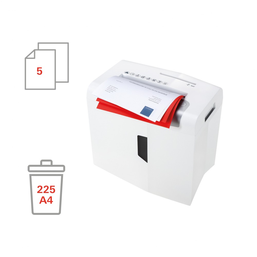HSM Καταστροφέας Εγγράφων Cross cut 5 Φύλλων με Κάδο 18 l shredstar X5 document shredder - 4,5 x 30 mm HSM Καταστροφέας Εγγράφων Cross cut 5 Φύλλων με Κάδο 18 l shredstar X5 document shredder - 4,5 x 30 mm