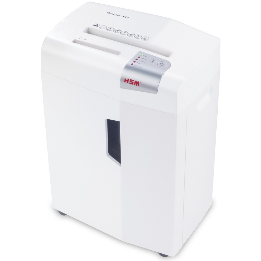 HSM Καταστροφέας Εγγράφων Cross cut 13 Φύλλων με Κάδο 23 l shredstar X13 document shredder - 4 x 37 mm