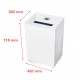 HSM Καταστροφέας Εγγράφων Cross cut 9 - 11 Φύλλων με Κάδο 80 l Pure 530 document shredder - 1,9 x 15 mm HSM Καταστροφέας Εγγράφων Cross cut 9 - 11 Φύλλων με Κάδο 80 l Pure 530 document shredder - 1,9 x 15 mm