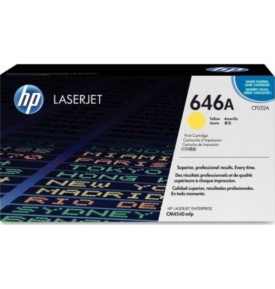 HP 646A Toner Ctg Yellow 12.5k