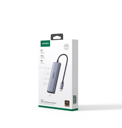 Multi Function Type-C Converter 5 in1 UGREEN CM511 15596 Multi Function Type-C Converter 5 in1 UGREEN CM511 15596