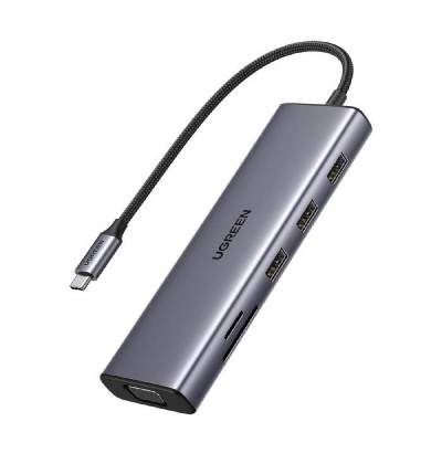 Multi Function Type-C Converter 9 in1 UGREEN CM498 15600 Multi Function Type-C Converter 9 in1 UGREEN CM498 15600