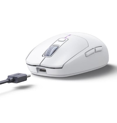 Mouse Wireless 2.4 GHz and Bluetooth UGREEN MU103 White15629