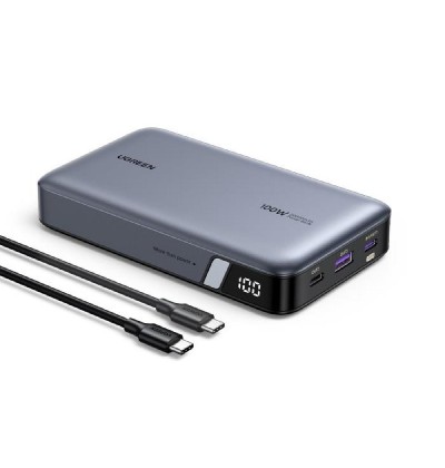 Power Bank UGREEN 20000mAh 100W PDx2 & QC3.0x1 PB720/25188 Power Bank UGREEN 20000mAh 100W PDx2 & QC3.0x1 PB720/25188