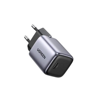 Charger GaN UGREEN CD319 30W PD Combo+Type C 60W cable 1m Space Gray 25257 Charger GaN UGREEN CD319 30W PD Combo+Type C 60W cable 1m Space Gray 25257