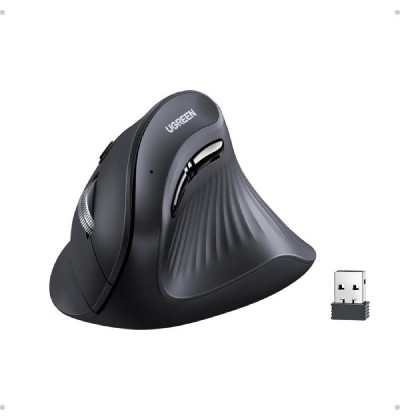 Mouse Wireless 2.4 GHz and Bluetooth UGREEN MU008 Black 25444 Mouse Wireless 2.4 GHz and Bluetooth UGREEN MU008 Black 25444