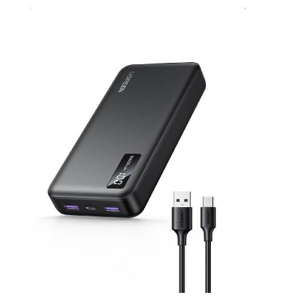 Power Bank UGREEN 20000mAh 20W PDx1 and QC3.0x2  PB312 25683 Power Bank UGREEN 20000mAh 20W PDx1 and QC3.0x2  PB312 25683