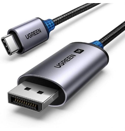 Cable Type-C to DP 8K/60Hz 3m UGREEN CM556 25839 Cable Type-C to DP 8K/60Hz 3m UGREEN CM556 25839