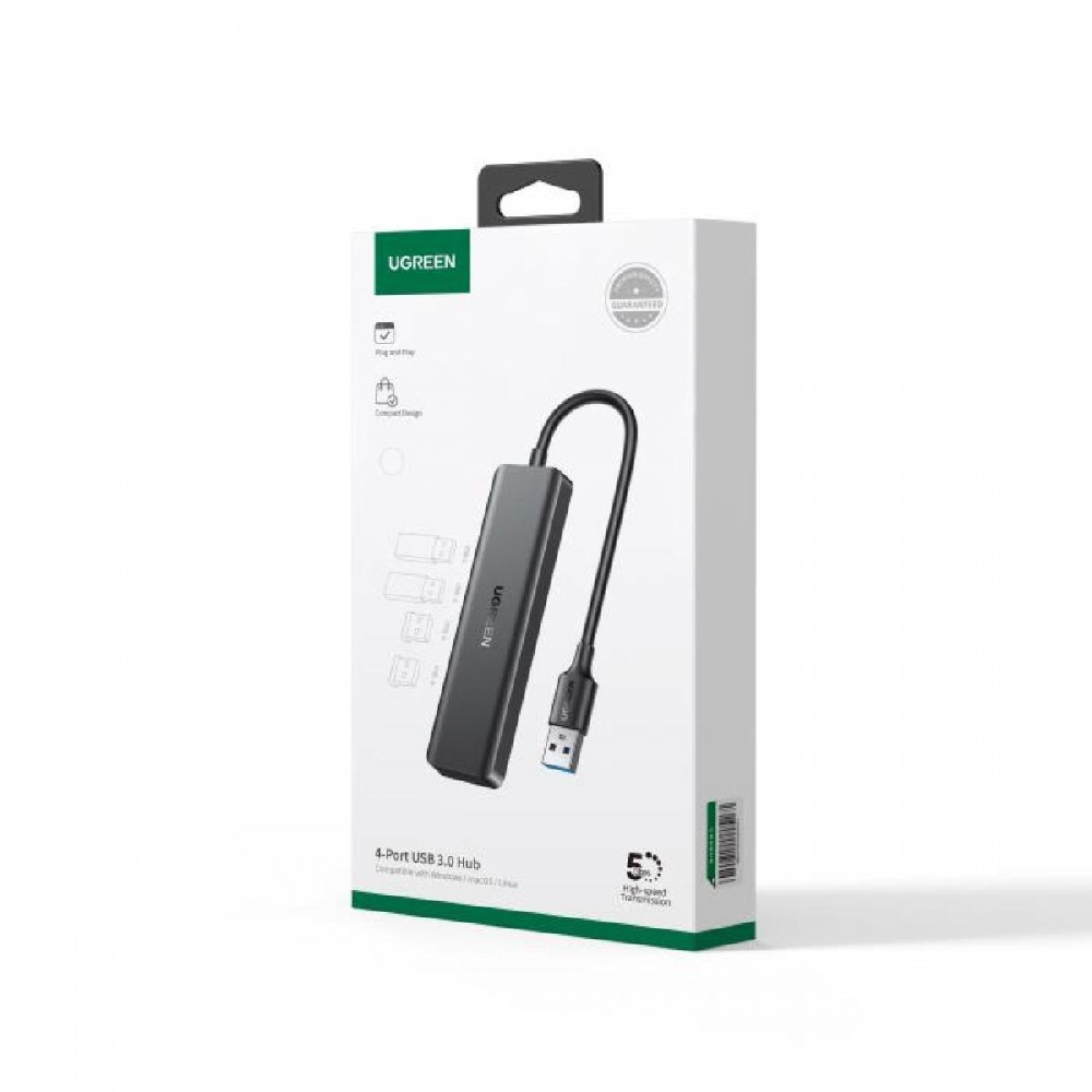 Hub USB 3.0 UGREEN Gray 25851