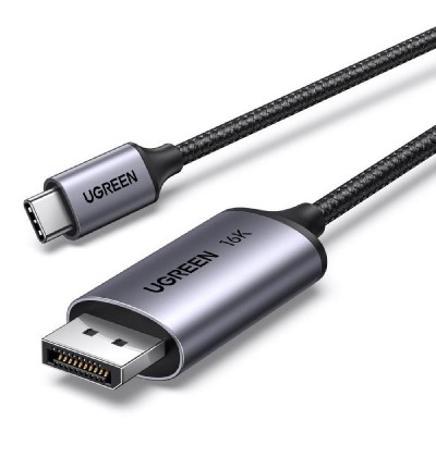 Cable Type-C to DP 16K/30Hz 1m UGREEN CM707 25863 Cable Type-C to DP 16K/30Hz 1m UGREEN CM707 25863