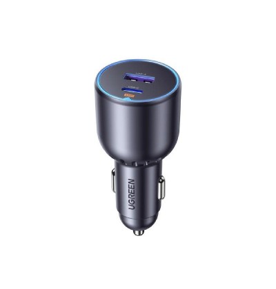 Car Charger UGREEN EC701 63W PD+USB QC3.0 Black 35023 Car Charger UGREEN EC701 63W PD+USB QC3.0 Black 35023