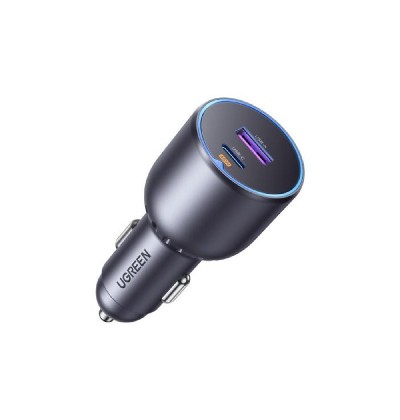 Car Charger UGREEN EC701 63W PD+USB QC3.0 Black 35023 Car Charger UGREEN EC701 63W PD+USB QC3.0 Black 35023