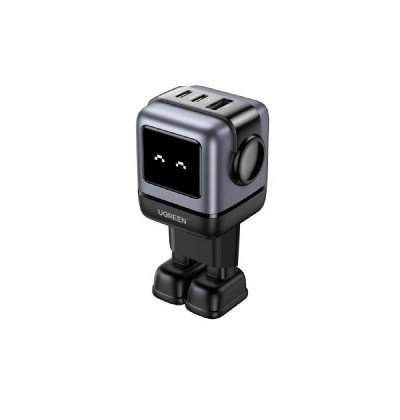 Charger GaN UGREEN CD361 65W PDx2+QC4.0 Grey 25685B Charger GaN UGREEN CD361 65W PDx2+QC4.0 Grey 25685B